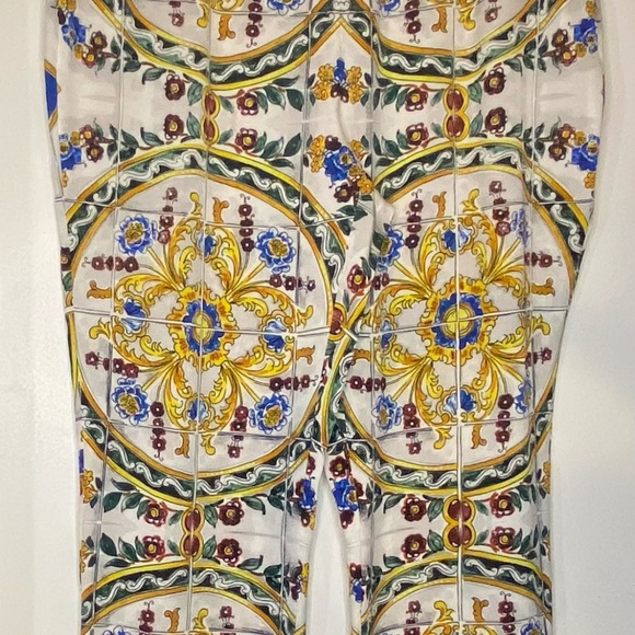 Dolce & Gabbana Silk Trousers - Picture 7 of 14